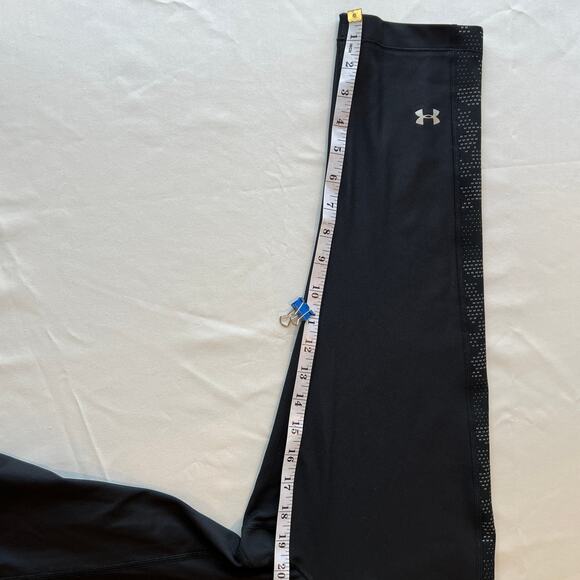 Under Armour Heat Gear Compression Capri Black Women's L - Picture 5 of 6
